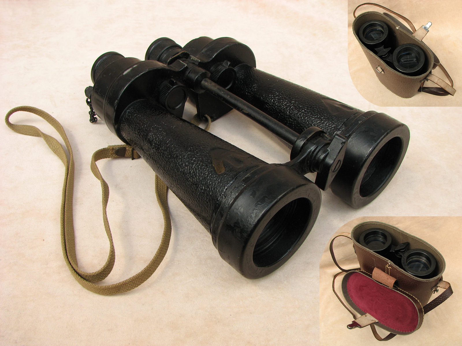 WW2 Barr & Stroud British Naval 7x CF41 binoculars
